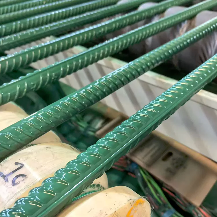 Kaetud peenvaltsitud keermestatud terasvardad