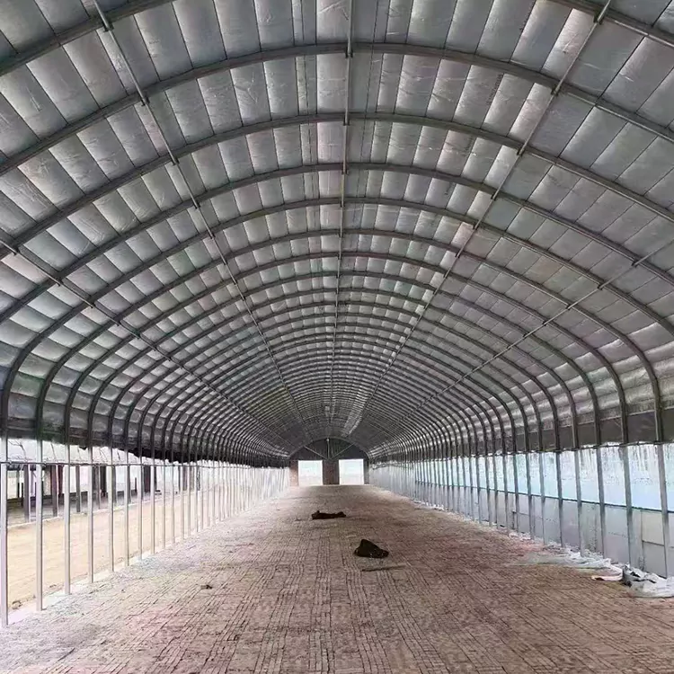 Kasvuhoone tsingitud terasest toru